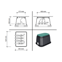 Ventilbox Standard Rechteckig