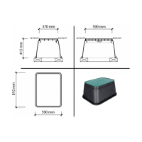 Ventilbox Jumbo XL Rechteckig