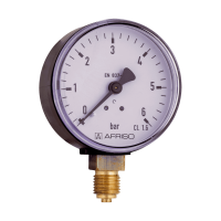 Druckmesser - Manometer Ø 50 MM Radial 1/4" AG